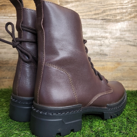 New Steve Madden Jasimyn Combat Boots - Picture 4 of 11